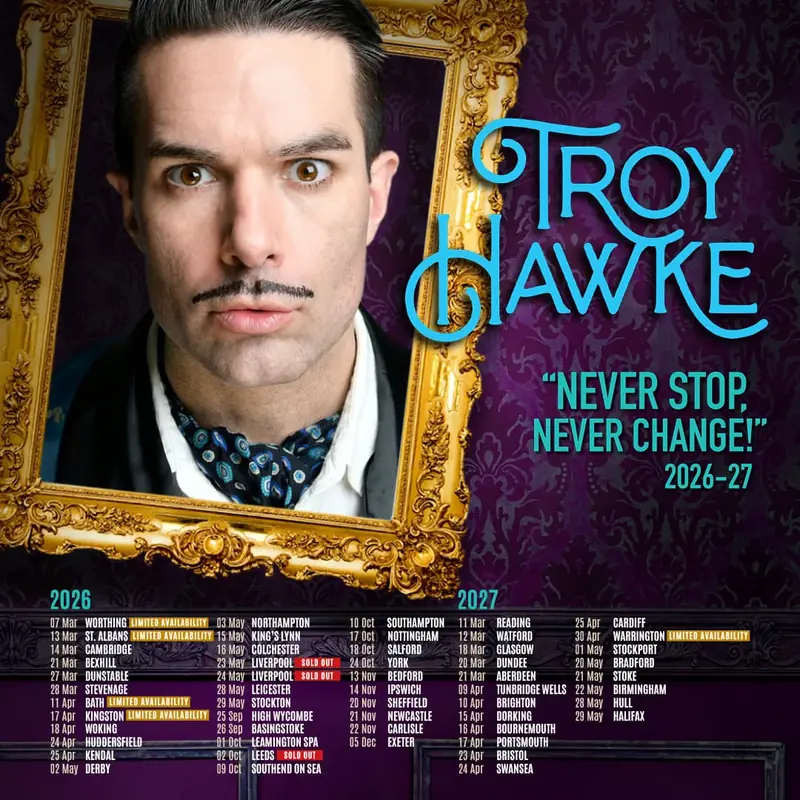 Troy Hawke: Never Stop, Never Change! at Wycombe Swan