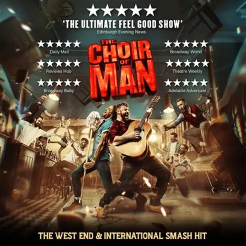 THE CHOIR OF MAN en Grand Theatre