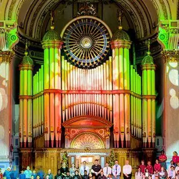 Huddersfield Youth Choirs en Huddersfield Town Hall