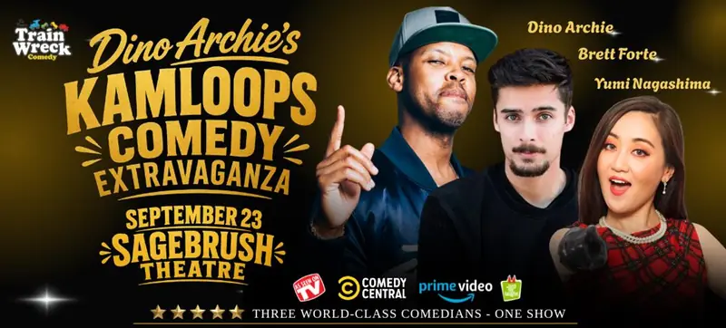 Dino Archie's Kamloops Comedy Extravaganza at Sagebrush Theatre