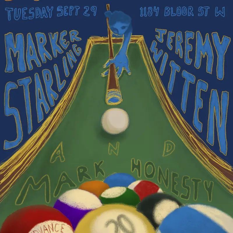 Jeremy Witten, Marker Starling, and Mark Honestly à Burdock Music Hall