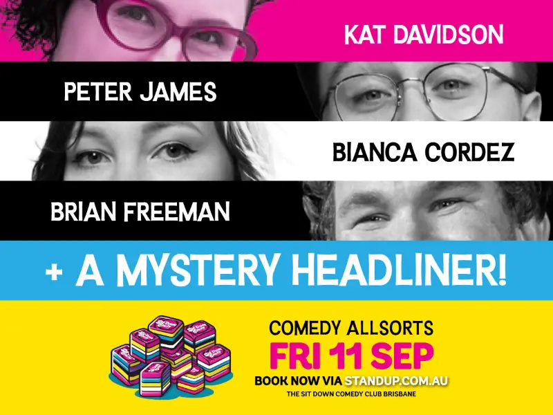 Comedy Allsorts - Fri 11 Sep en Sit Down Comedy Club
