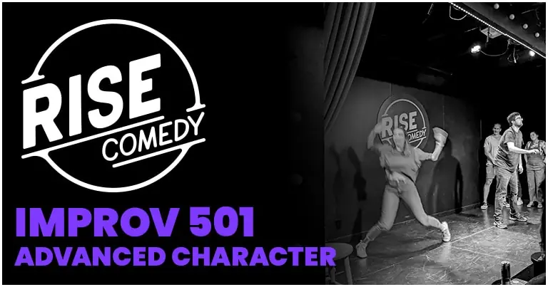 IMPROV 501 (Sundays 8/2-9/20 @3pm-5:45pm Skipping 9/6) à Rise Comedy