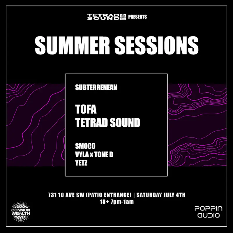Tetrad Summer Sessions