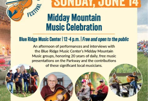 Fiddle & Fork Festival: Midday Mountain Music Celebration at the Blue Ridge Music Center