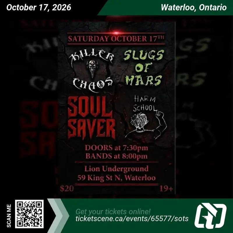 Killer Chaos à 59 King Street North
