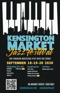 KENSINGTON MARKET JAZZ FESTIVAL à El Mocambo