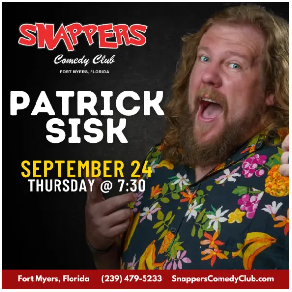 Patrick Sisk à Snapper's Comedy Club
