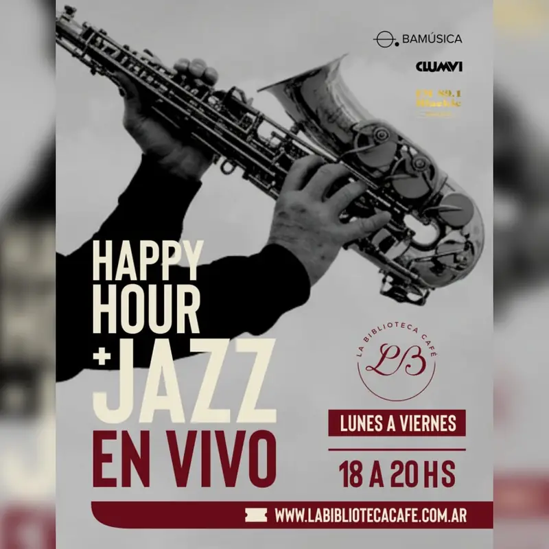 Happy Hour at La Biblioteca Café