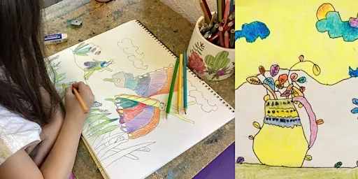 Kids’ Sketch & Watercolor (Ages 5+) à Kui's art studio