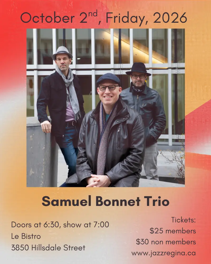 Samuel Bonnet Trio en Le Bistro - Carrefour des Plaines