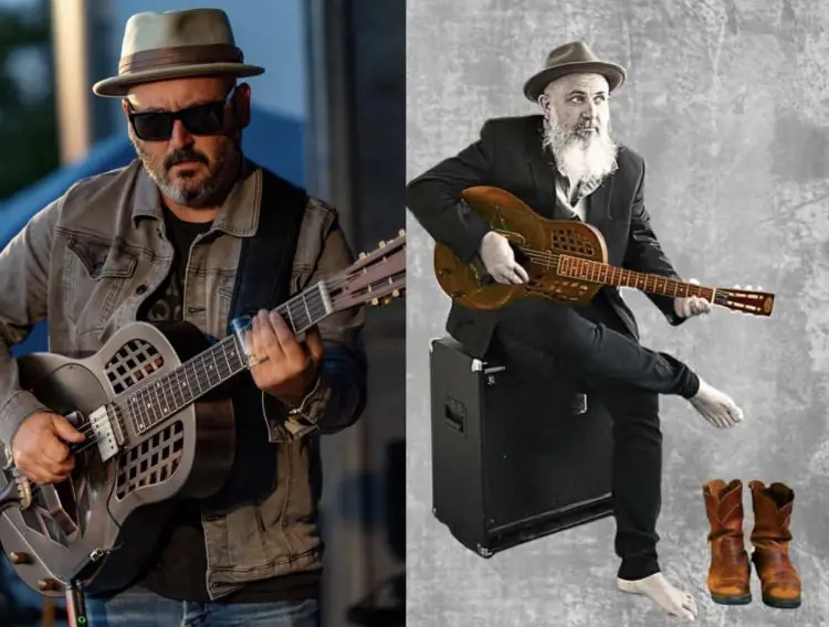 Jon Hines and Frank Sultana à Harvest Jazz & Blues Festival
