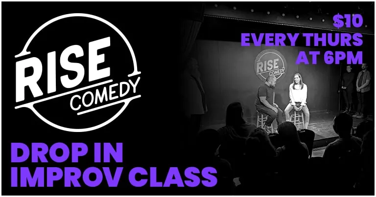 Intro To Improv Drop-In Class – All Levels at Rise Comedy
