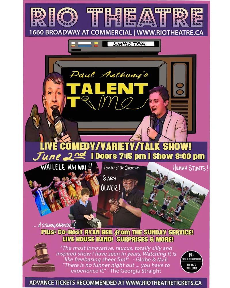 Paul Anthony’s Talent Time: Summer Trial