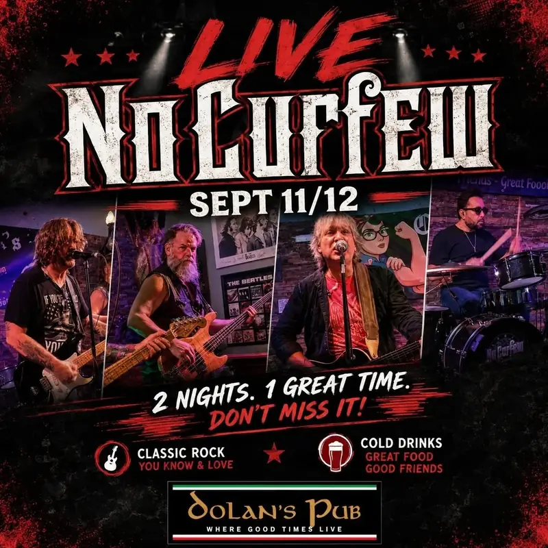 No Curfew (FRIDAY) at Dolan's Pub