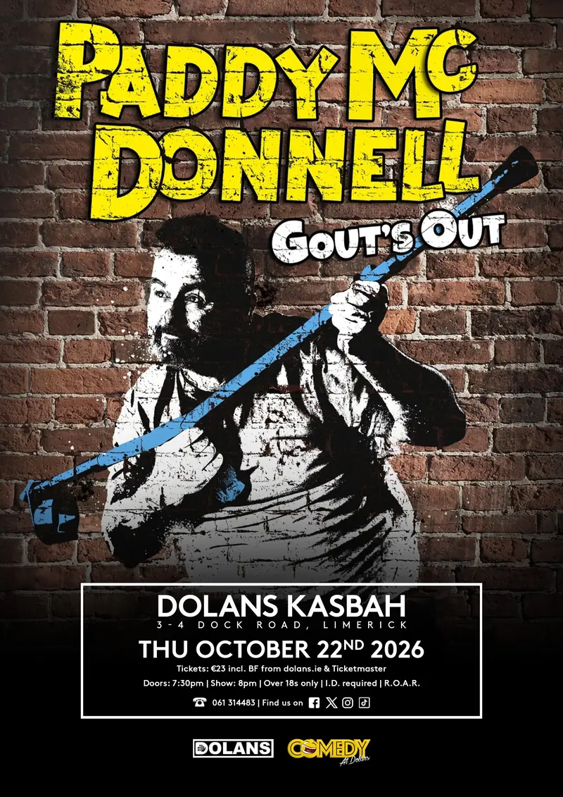 Paddy McDonnell (comedy) à Dolan's