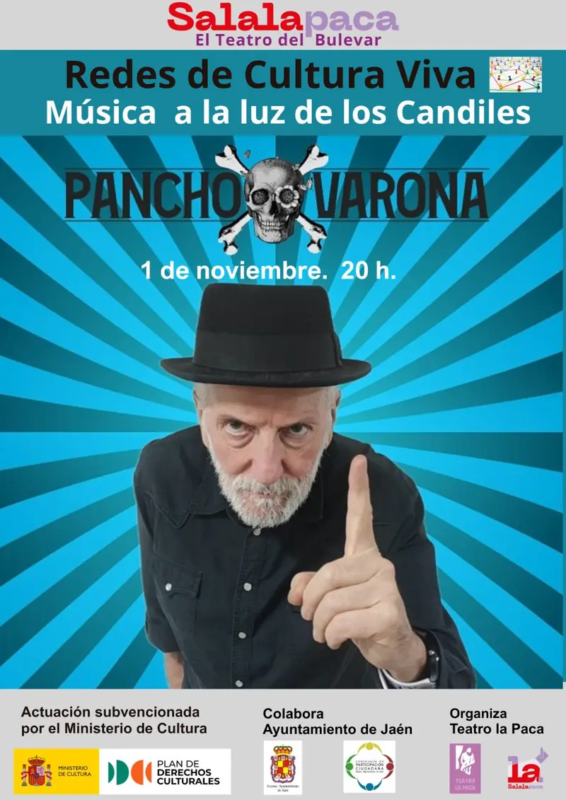 PANCHO VARONA en Sala La Paca