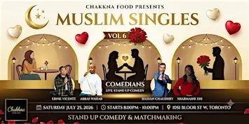 MUSLIM SINGLES COMEDY & DATING SHOW VOL.8 at GULBAR