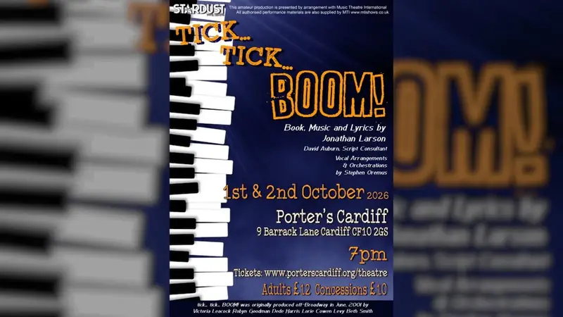 Tick...Tick...Boom! à Porter's Cardiff