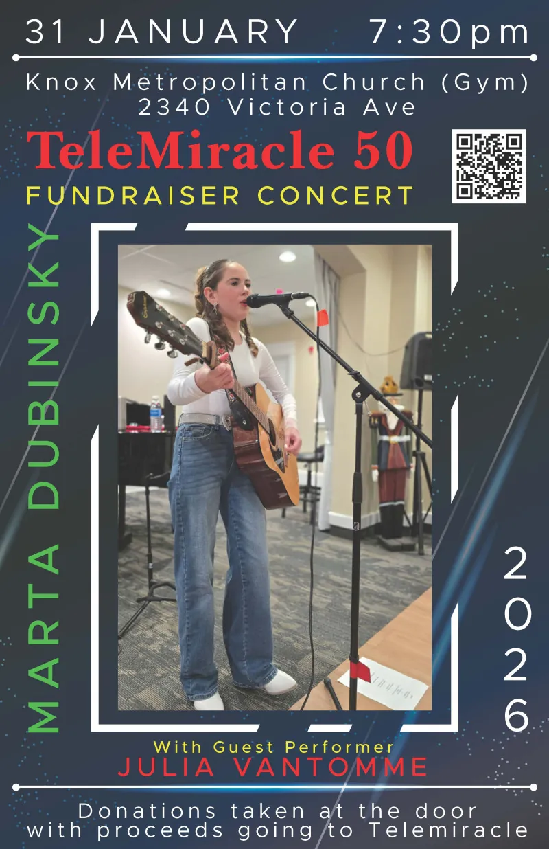 Telemiracle 50 Fundraiser Concert