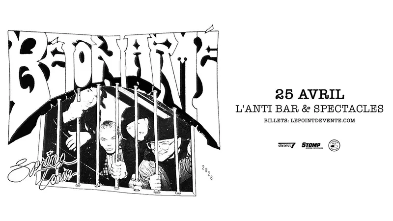 BÉTON ARMÉ avec Enfants Sauvages, Baboune et Fight Them at L'Anti Bar & Spectacles
