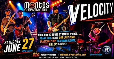 VELOCITY Band à Monte's Showbar Grill