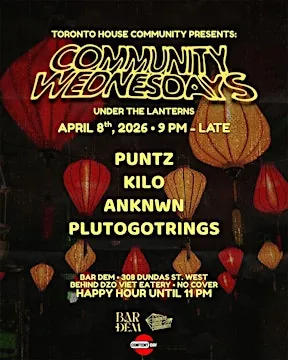 House Music Under The Lanterns (Weekly & Free)