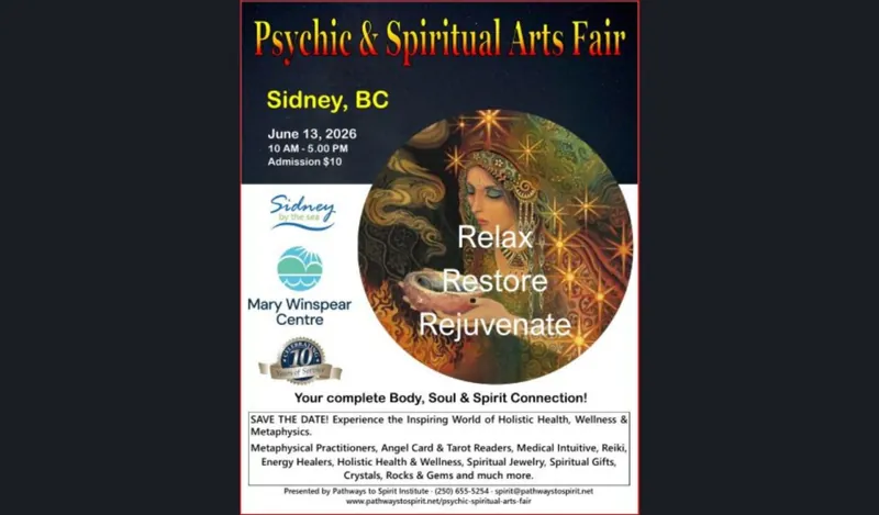 Psychic & Spiritual Arts Fair à Mary Winspear Centre