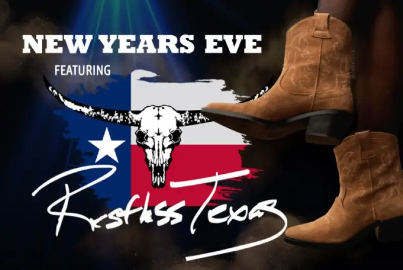 NEW YEARS EVE 2026 - Restless Texas à Casino Regina