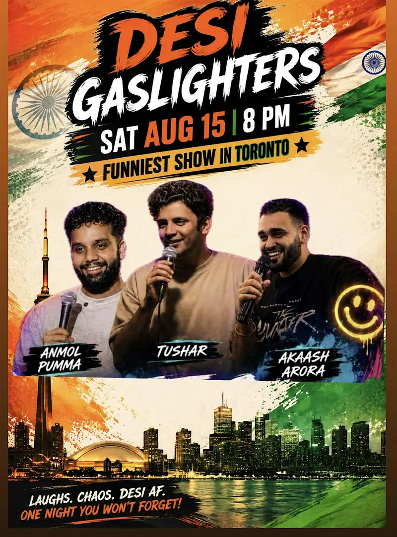 Desi Gaslighters- A Hindi/English Stand Up Comedy Show