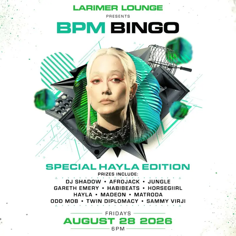 BPM BINGO- special HAYLA edition! at Larimer Lounge