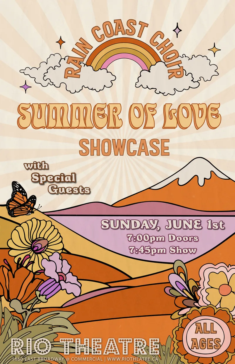 Rain Coast Choir: Summer of Love Showcase