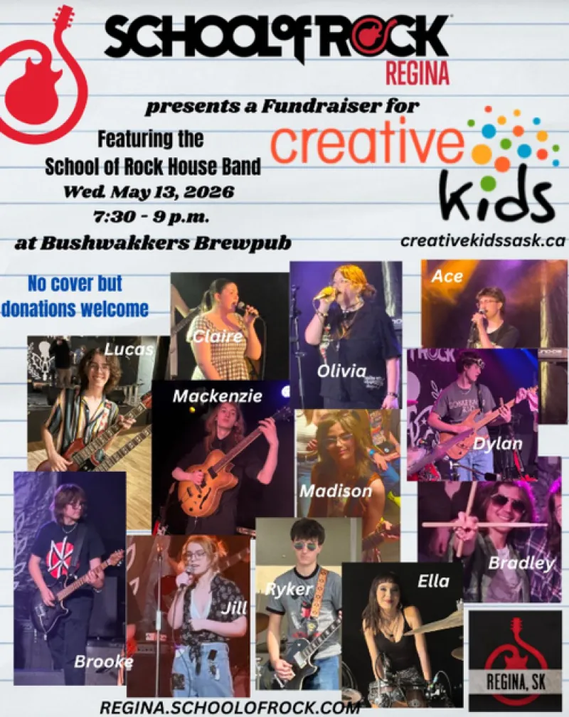 School of Rock Fundraiser at Bushwakker Brewpub à Bushwakkers