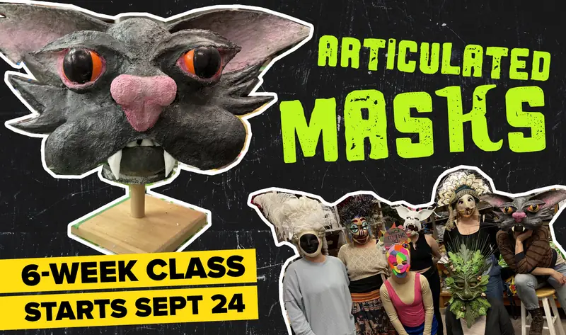 Articulated Masks à Confederation Centre of the Arts