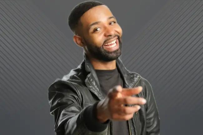 Darren Fleet at Flappers Comedy Club