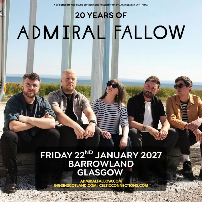 ADMIRAL FALLOW à Barrowland Ballroom