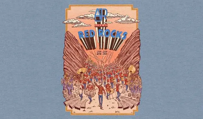 AJR 6/29 à Red Rocks Amphitheatre