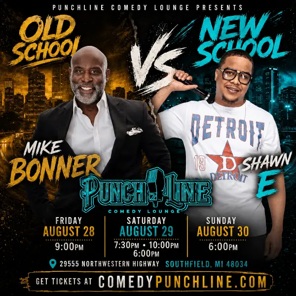 MIKE BONNER VS SHAWN E (OLD SCHOOL VS. NEW SCHOOL) at The Punchline Comedy Lounge