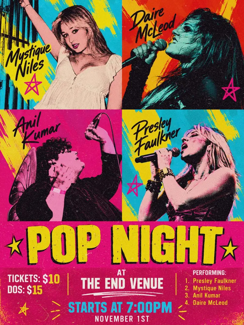 Pop Night at The End