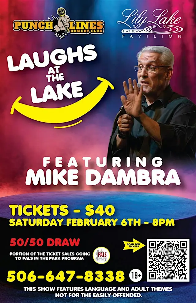 Mike Dambra returns to 'Laughs at the Lake!' at Punch Lines Comedy Club