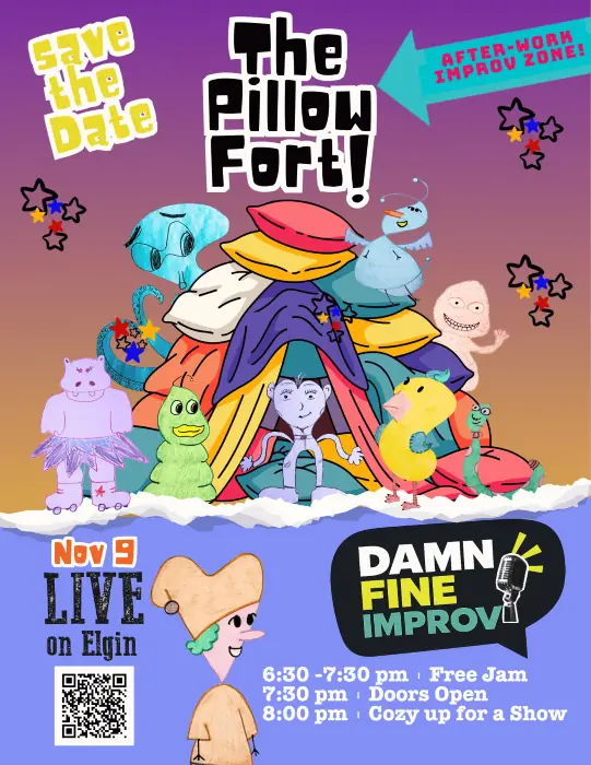 Damn Fine Improv: The Pillow Fort at LIVE on Elgin