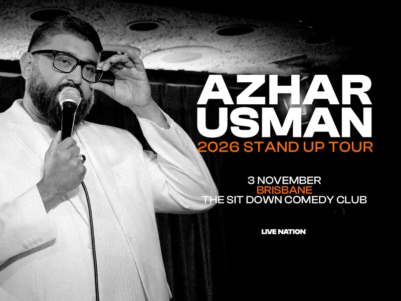 Azhar Usman à Sit Down Comedy Club