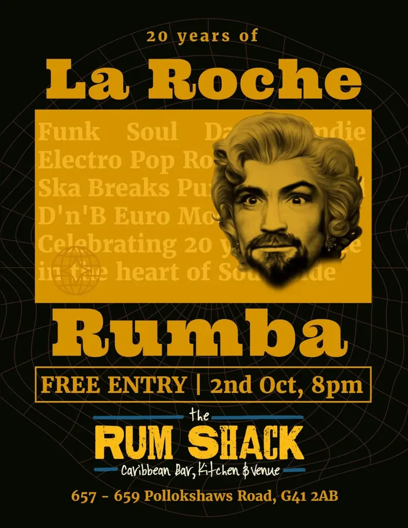 20 years of LA ROCHE RUMBA à The Rum Shack