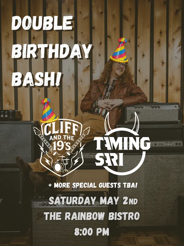 Double Birthday Bash à Rainbow Bistro