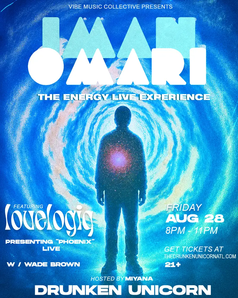 Iman Omari - The Energy Live Experience at The Drunken Unicorn
