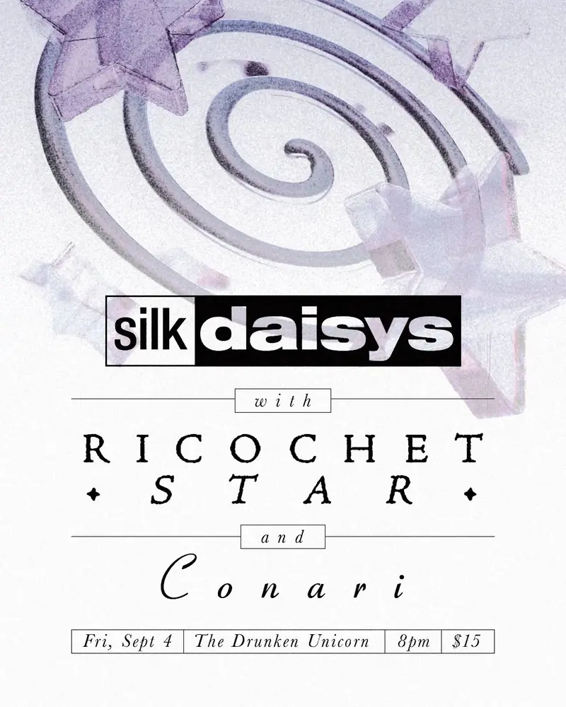 Silk Daisys, Ricochet Star, Conari at The Drunken Unicorn
