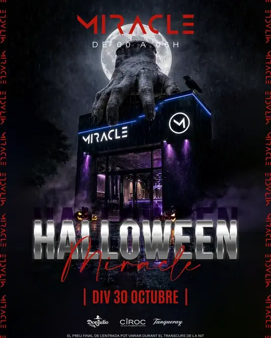 DIVENDRES 30 en Miracle Mataró