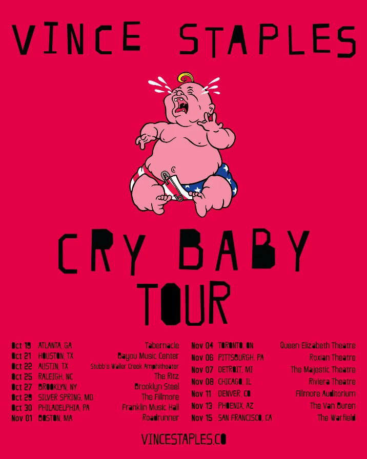 Vince Staples à The Majestic Theatre