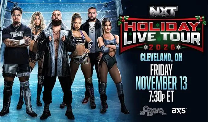 WWE NXT Holiday Live Tour at Agora Theatre
