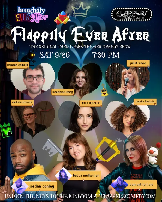 Flappily Ever After at Flappers Comedy Club